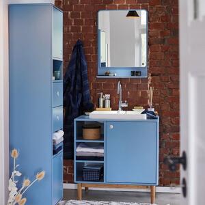 Světle modrá lakovaná koupelnová skříňka Tom Tailor Color Bath 158 x 40 cm