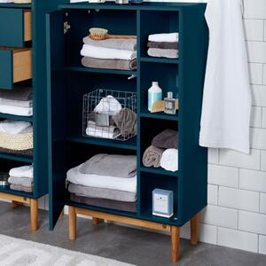 Tmavě modrá lakovaná koupelnová skříňka Tom Tailor Color Bath 100 x 65,5 cm