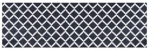 Zala Living - Hanse Home koberce Protiskluzový běhoun Home Black White 103156 Černá - 50x150 cm