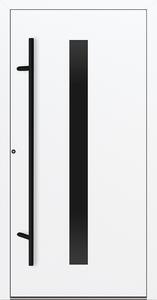 Hliníkové vchodové dveře FM Turen Premium P90 M21 BLACKLINE bílá RAL9016