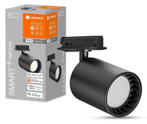 Chytré LED kolejnicové svítidlo OSAKA, černé, laditelná bílá