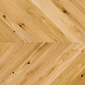 Třívrstvá dřevěná podlaha Barlinek - DUB RAISINS CHEVRON - 1WV000003