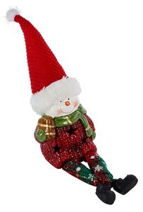 LED vánoční figurka Hubert, 1 kus, sněhulák