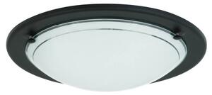 Stropní svítidlo UFO černá/bílá, průměr 28,5 cm