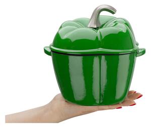 GSW Litinový hrnec ve tvaru papriky (zelená) (100354477002)