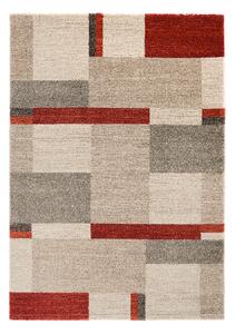 OCI teppiche Kusový koberec CASTLE BEPPO 590, Béžová / Hnědá / Červená Rozměr koberce: 65 x 130 cm