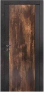 Interiérové dveře vasco doors NERO měď Průchozí rozměr: 90 x 197 cm