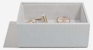 Stackers, Box na šperky Pebble Grey Mini Open Layer | šedá