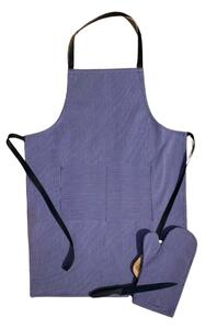 SVITAP sleep well Kuchyňský grilovací set - zástěra a chňapka Denim