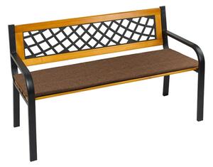 Bellatex Sedák na lavici hladký Hnědá rozměr 40x120 cm