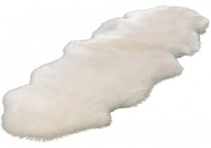 Obsession koberce Kusový koberec Premium Sheep 100 Ivory Bílá - 55x85 tvar kožešiny cm