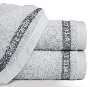 Bavlněný froté ručník TOM 50x90 cm, stříbrná, 480 gr PIERRE CARDIN