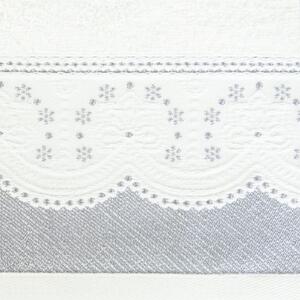Bavlněná froté osuška s bordurou SAMOA 70x140 cm, krémová, 450 gr Mybesthome
