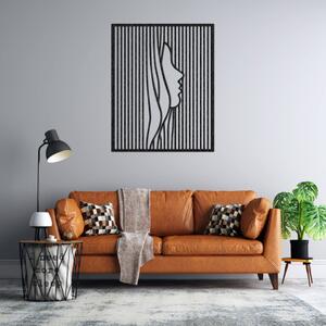 Elegantní dřevěná nástěnná dekorace – Iluze obličeje | SENTOP HDF0474