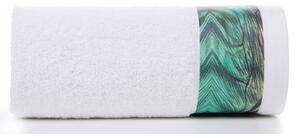 Bavlněný froté ručník s bordurou COLLIN 50x90 cm, bílá, 500 gr Eva Minge Varianta: ručník - 1 kus 50x90 cm