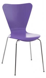 Jídelní / konferenční židle Mendy, fialová