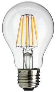 Eko-light LED žárovka A60 teplá bílá