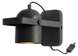Villa Collection Lampa k upevnění na zeď Nesvik 15x10,7x23,5 cm Black