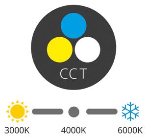 Ecolite SMD kruh 30cm, 25W, CCT, IP44, 2260lm LED-WSL-CCT/25W/CR