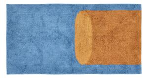 Villa Collection Všívaný kobereček Styles 70 x 140 cm Blue/Brown