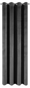 Elegantní černý závěs 140 x 250 cm