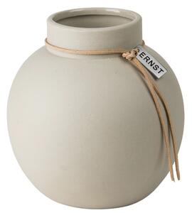 Kameninová váza ERNST Beige - 13 cm EF119