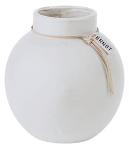 Kameninová váza ERNST White - 13 cm EF120