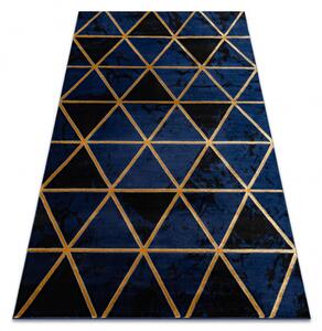 Makro Abra Kusový koberec EMERALD 1020 Luxusní geometrický moderní modrý zlatý Rozměr: 240x330 cm