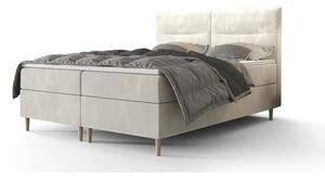 Americká manželská postel HENNI - 140x200, béžová