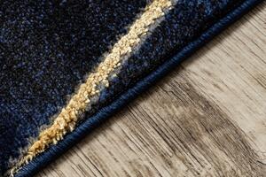 Makro Abra Kusový koberec EMERALD 1022 Luxusní moderní geometrický modrý zlatý Rozměr: 200x290 cm