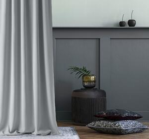 Room99 Hotový závěs na pásce AURA Barva: Světle šedá, Velikost: 140 x 250 cm