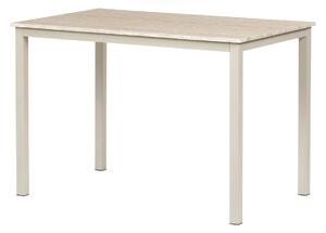 Vikio Jídelní stůl 110x70 cm dekor travertin AJS121TR