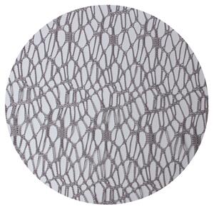 Dekorační síťovaná záclona s kroužky REDA šedá 140x245 cm MyBestHome