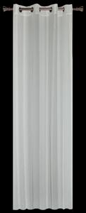 Dekorační vzorovaná záclona s kroužky CONTI smetanová 140x245 cm MyBestHome