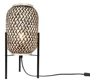 ACA Lighting stolní lampa 1XE27 bambus D20XH43CM SAHARA AR3191T43NB