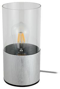 Rabalux stolní lampa Zelkova E27 1x MAX 40W polírovaný hliník 3153