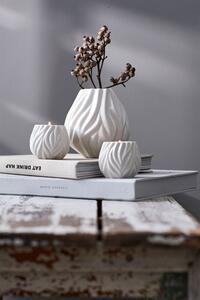 Morsø Porcelánová váza FLAME White 15 cm