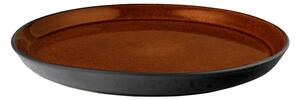 Bitz Kameninový mělký talíř 27 cm Black/Amber