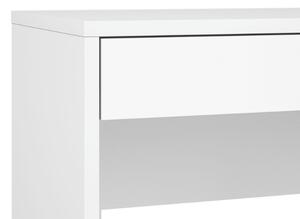 KALEVI 01 psací stůl, bílá mat