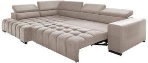 ROHOVÁ SEDAČKA, textil, béžová Livetastic - Sedací soupravy, Online Only