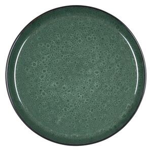 Bitz Kameninový mělký talíř 27 cm Black/Green