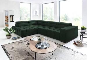 ROHOVÁ SEDAČKA, textil, zelená Livetastic - Sedací soupravy, Online Only