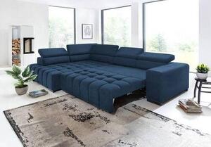 ROHOVÁ SEDAČKA, textil, modrá Livetastic - Sedací soupravy, Online Only