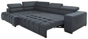 ROHOVÁ SEDAČKA, textil, tmavě šedá Livetastic - Sedací soupravy, Online Only