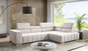 ROHOVÁ SEDAČKA, textil, krémová Livetastic - Sedací soupravy, Online Only