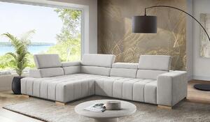 ROHOVÁ SEDAČKA, textil, béžová Livetastic - Sedací soupravy, Online Only