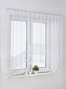 Dekorační oblouková krátká záclona VERONIKA bílá 300x150 cm MyBestHome