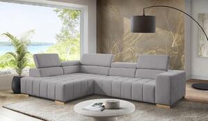 ROHOVÁ SEDAČKA, textil, hnědá Livetastic - Sedací soupravy, Online Only