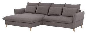 ROHOVÁ SEDAČKA, textil, světle hnědá Livetastic - Sedací soupravy, Online Only