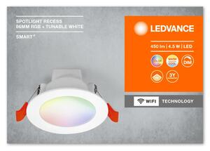 OSRAM LEDVANCE SMART+ Wifi Spotlight Recess 86mm 110d RGB + TW 4058075573314